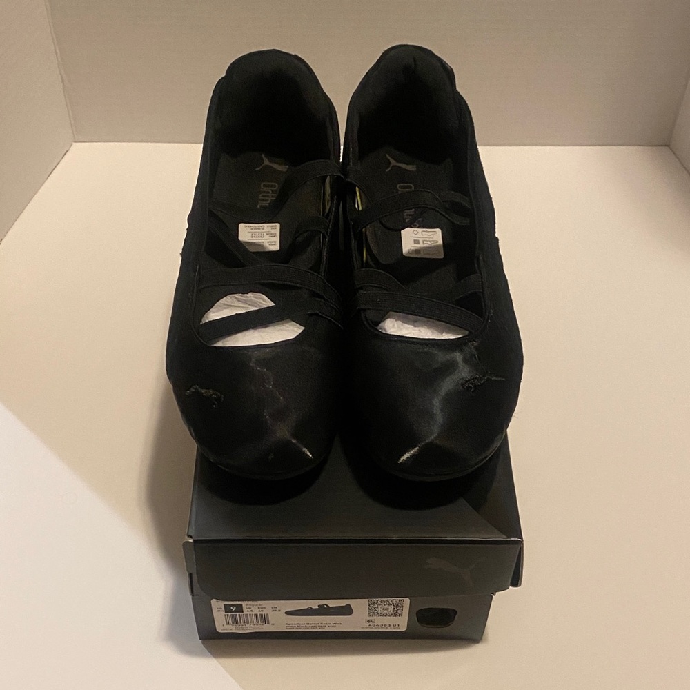 Puma Black Ballet Flats